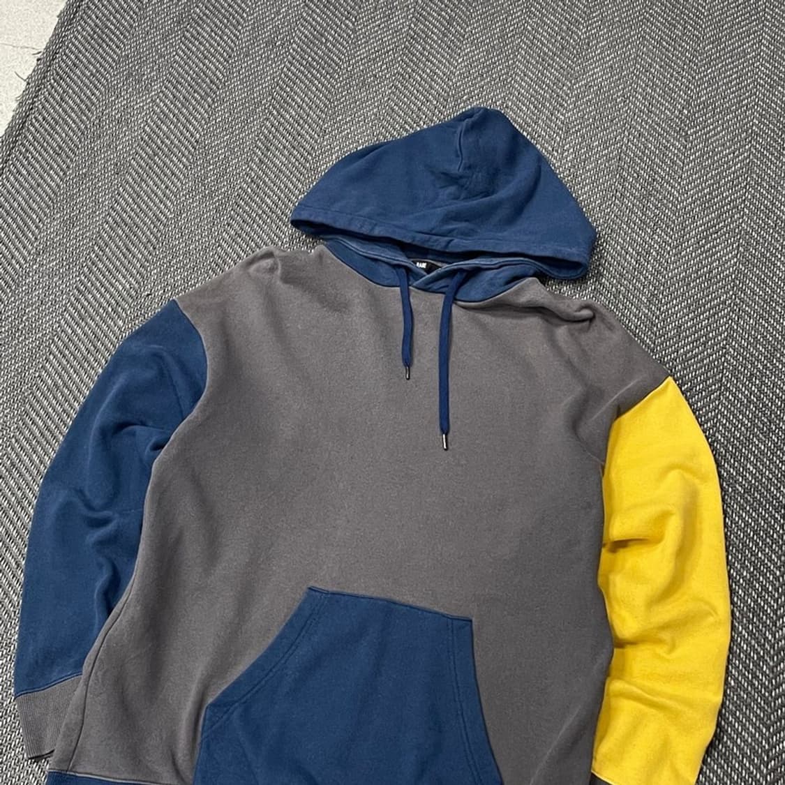 HARE 배색 후드티 v0137 상품이미지3