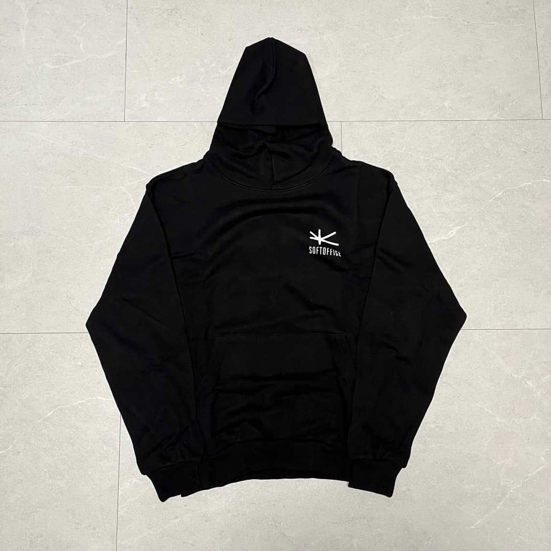 [M] 소프트 오피스 soft office 후드 블랙 상품이미지1
