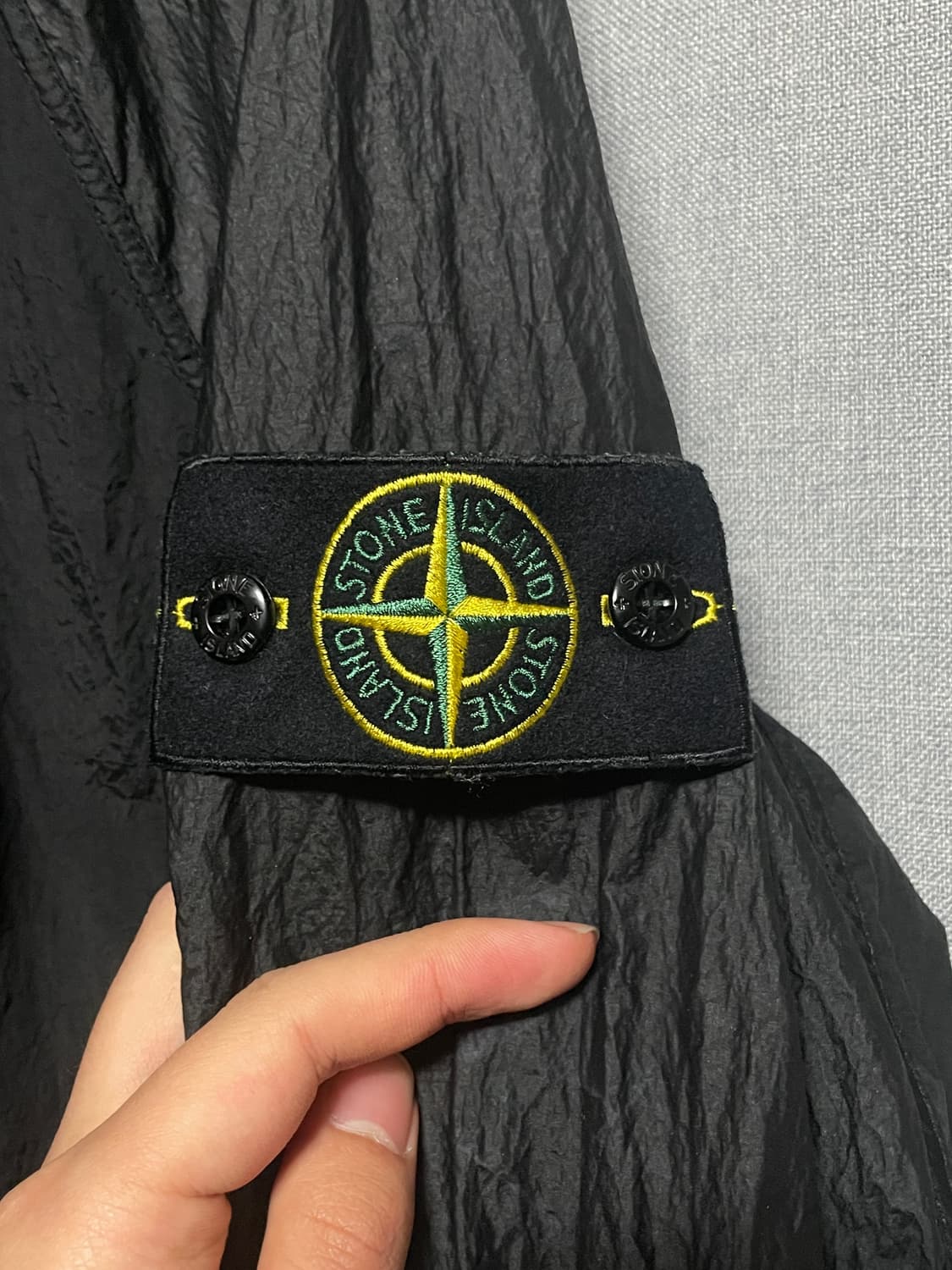 (당일 출고) 스톤아일랜드 나일론 메탈 와트로-TC 후드자켓(블랙L) 상품이미지3