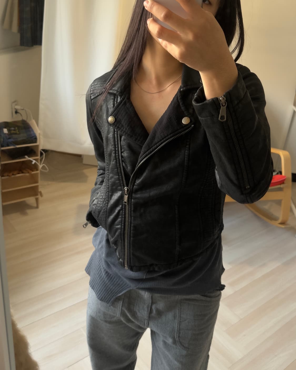 [DIESEL] biker cowhide leather jacket 상품이미지9