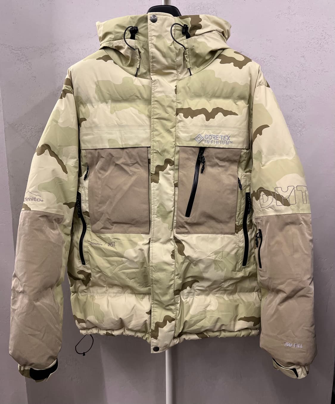 디미토 밀레 고어텍스 인피니움 덕다운 패딩 M 상품이미지1