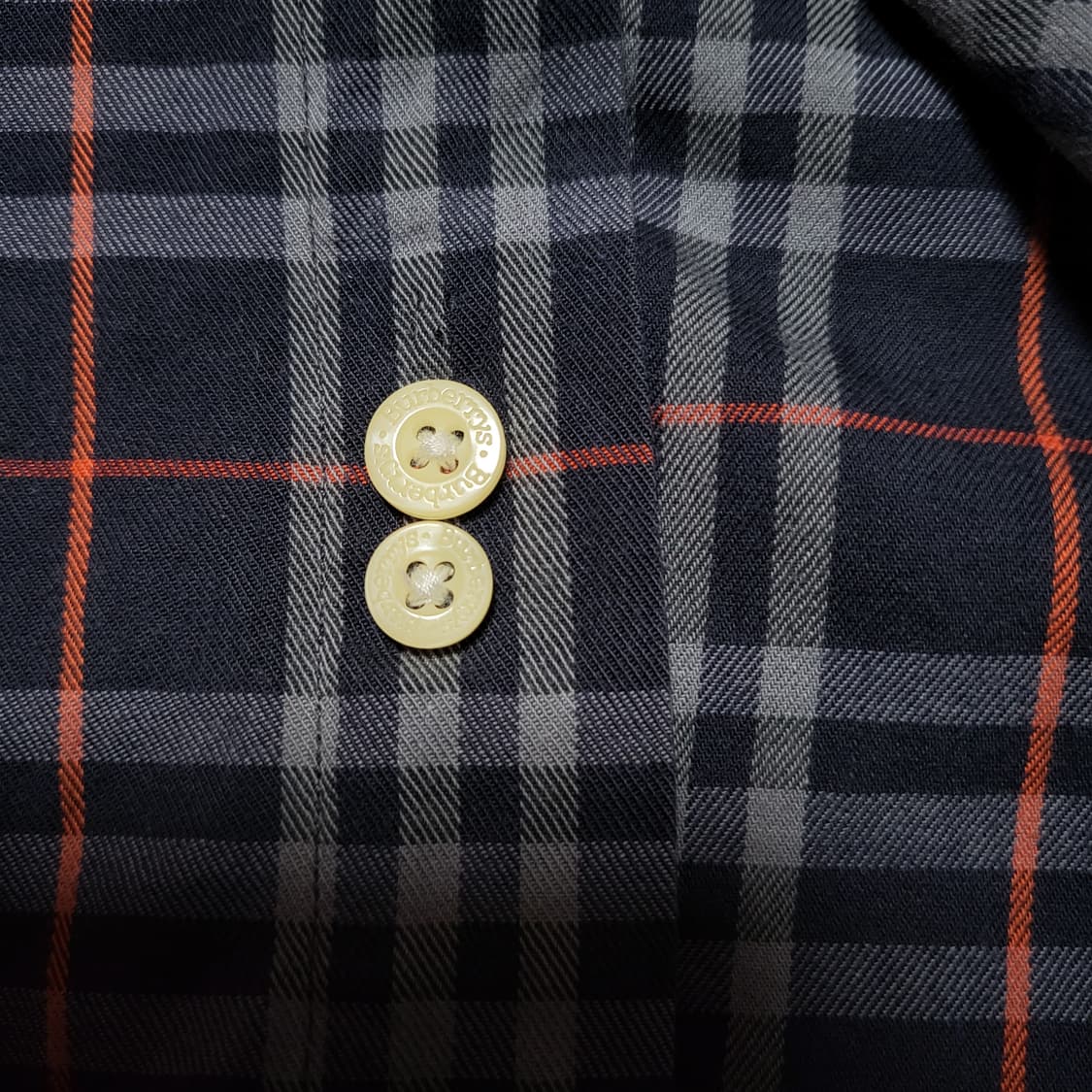 (L) 90s 빈티지 버버리 체크셔츠 버버리셔츠 노바체크 상품이미지5