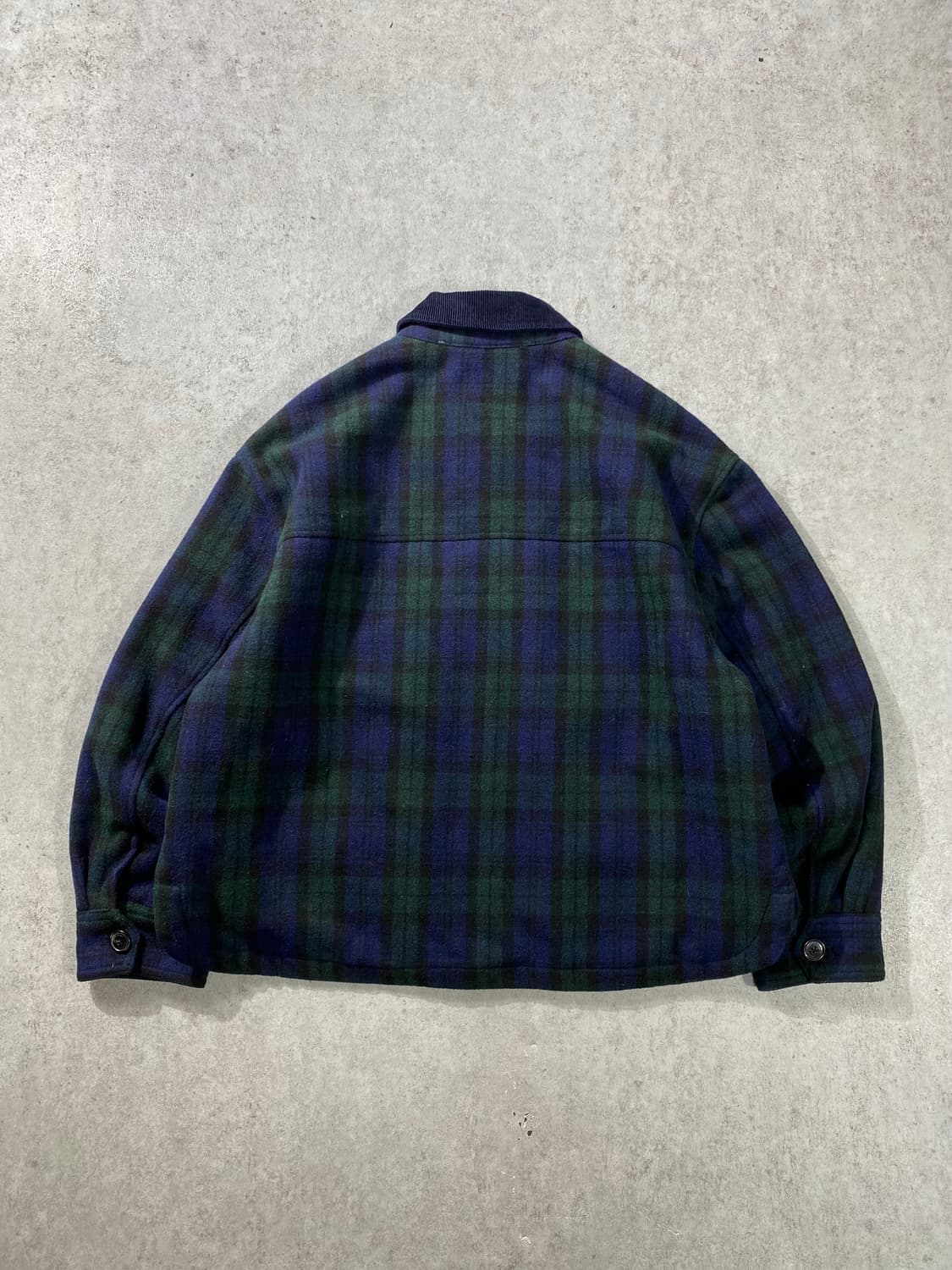 [XL] Eddie Bauer 에디바우어 블랙와치 울 체크 자켓 상품이미지7