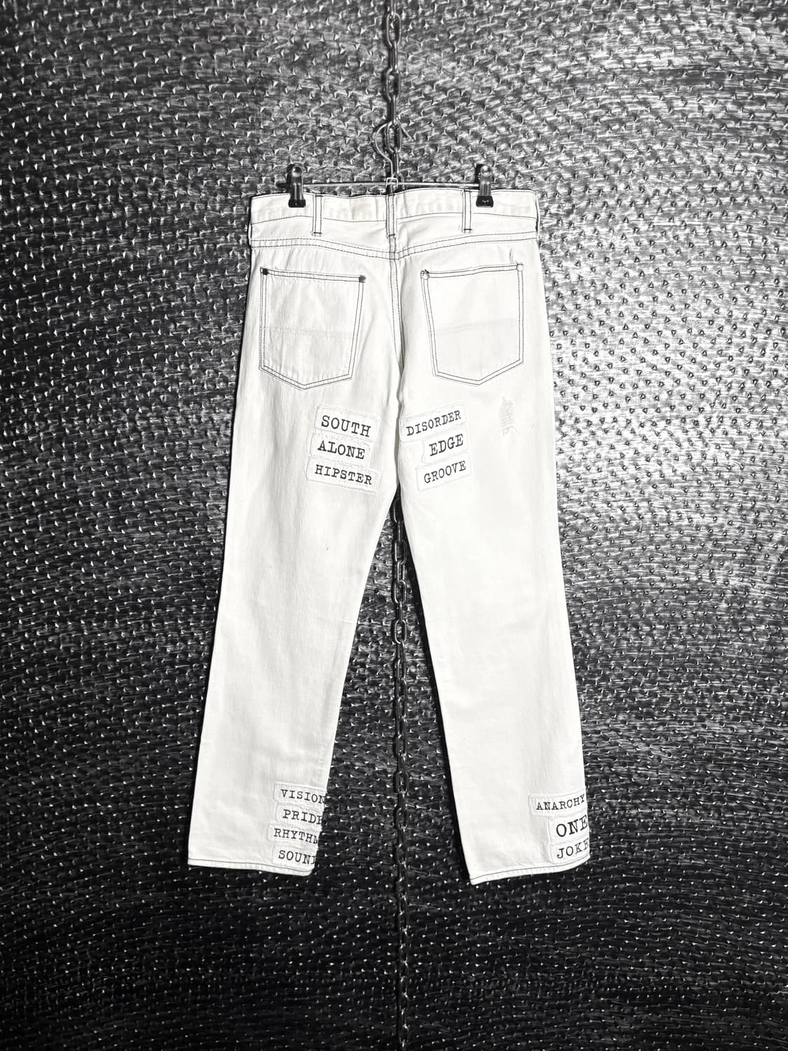 넘버나인 02 패치워크 팬츠 상품이미지2