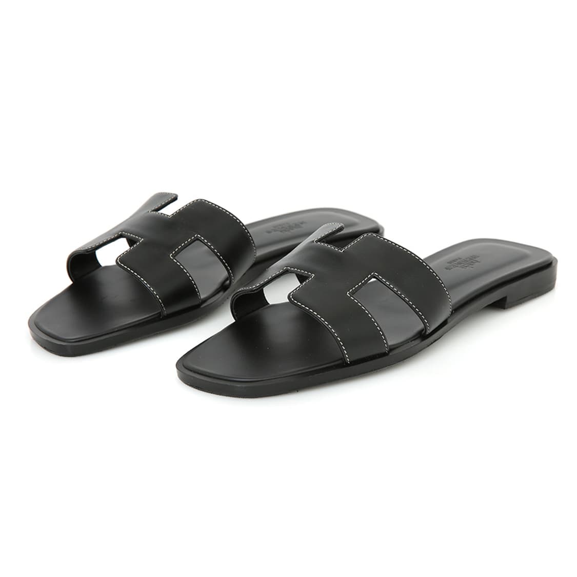 에르메스 오란 샌들 오랑 블랙 슬리퍼 oran H021056Z 상품이미지3