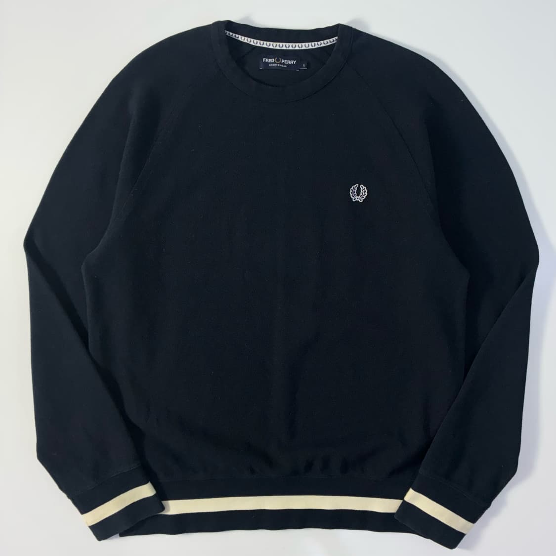 Fred perry  프레드페리 자수 코튼 맨투맨   상품이미지1