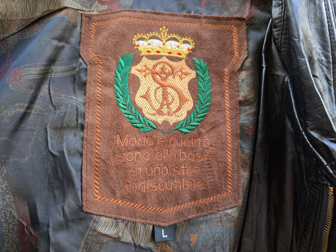 90s 양가죽 사파리 자켓 상품이미지7