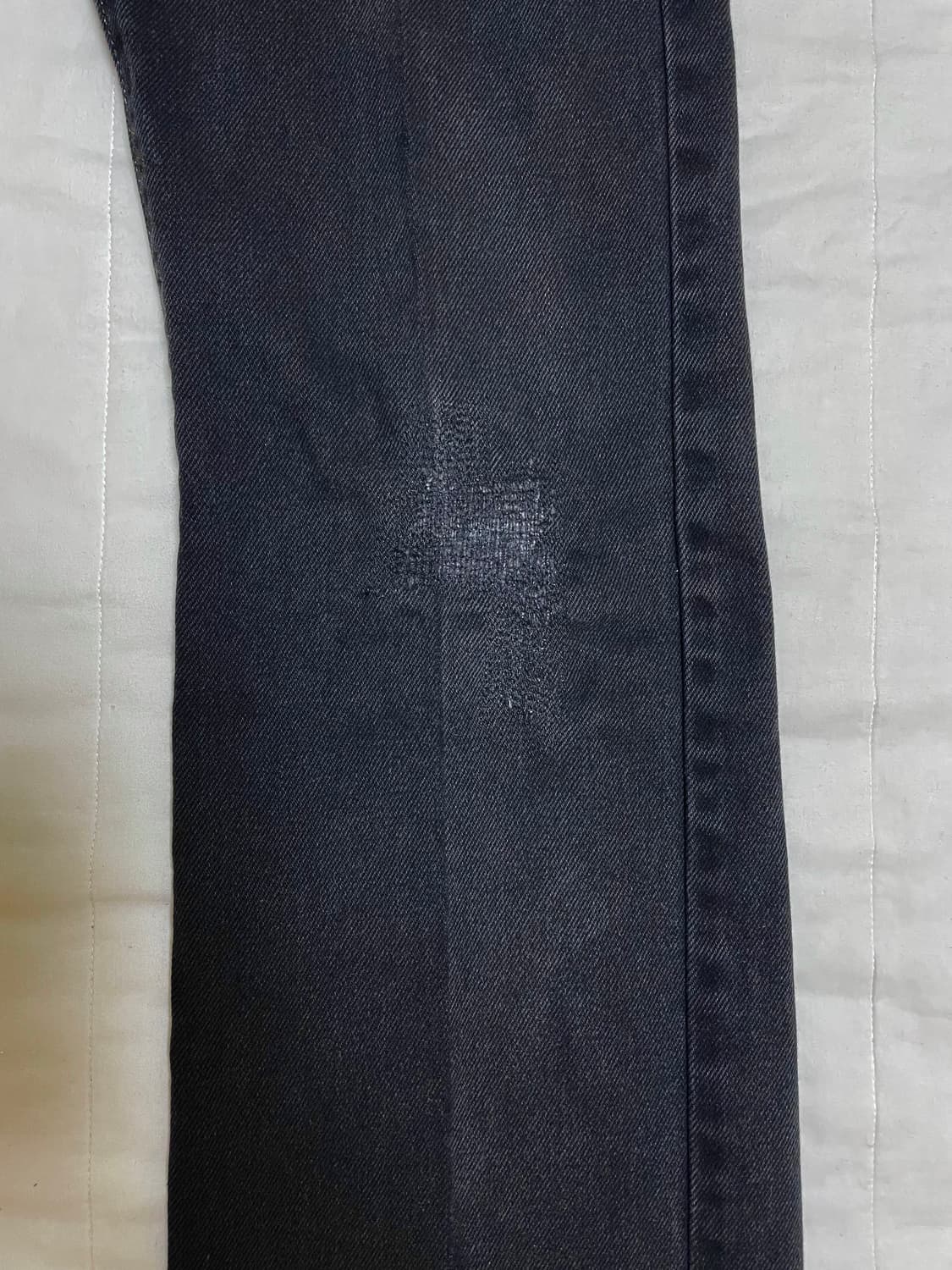 리바이스 517 블랙데님 부츠컷 벨바텀 상품이미지3