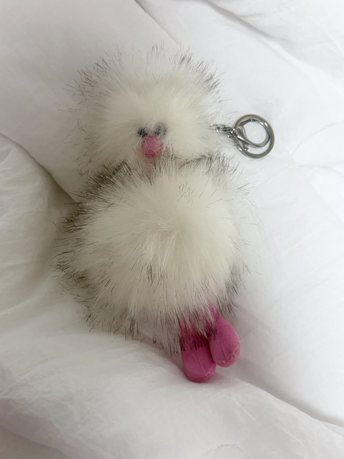 코지모지 어글리 버드 키링 (화이트) 상품이미지3