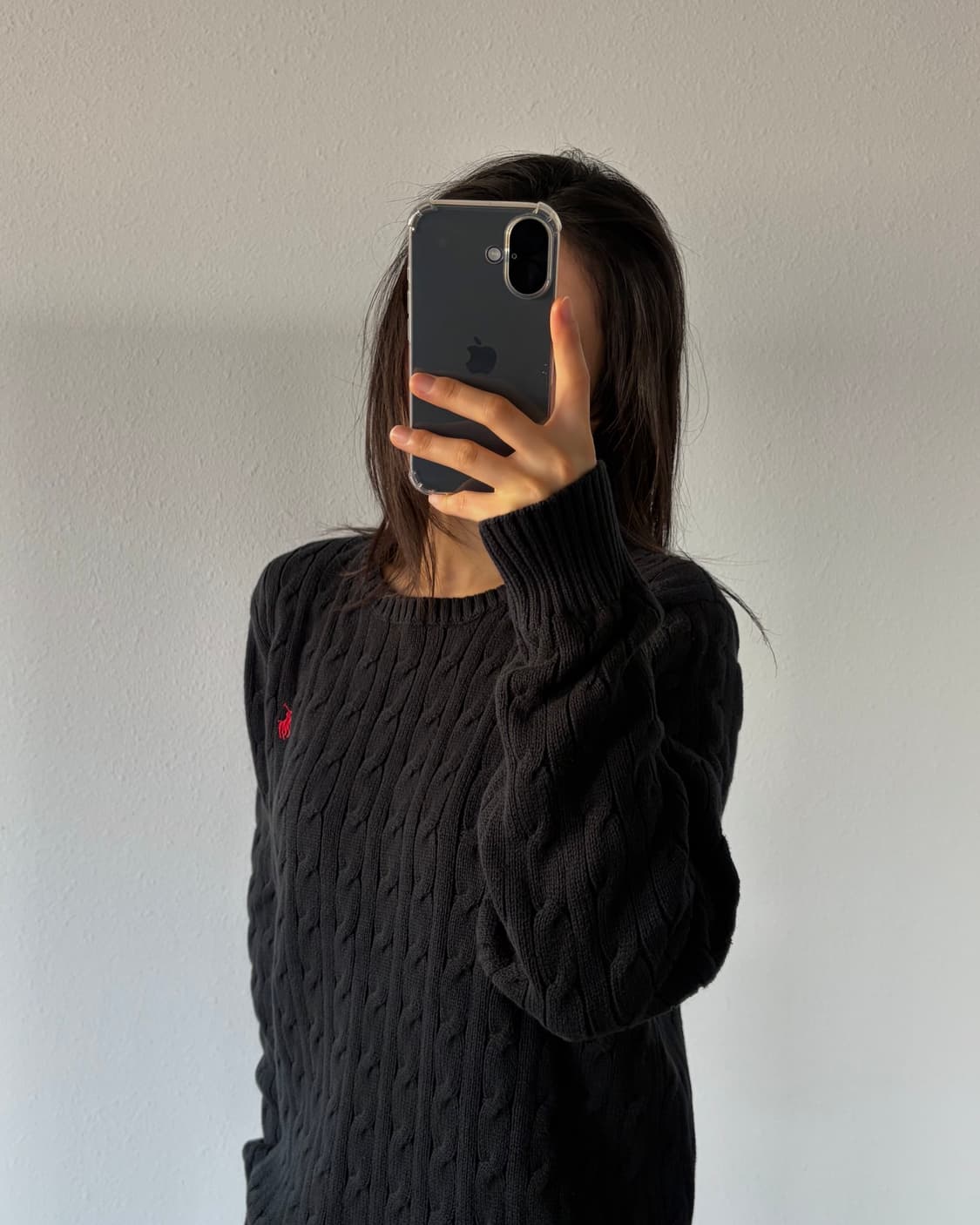 [M]폴로 랄프로렌 꽈배기 케이블 코튼 니트 상품이미지1