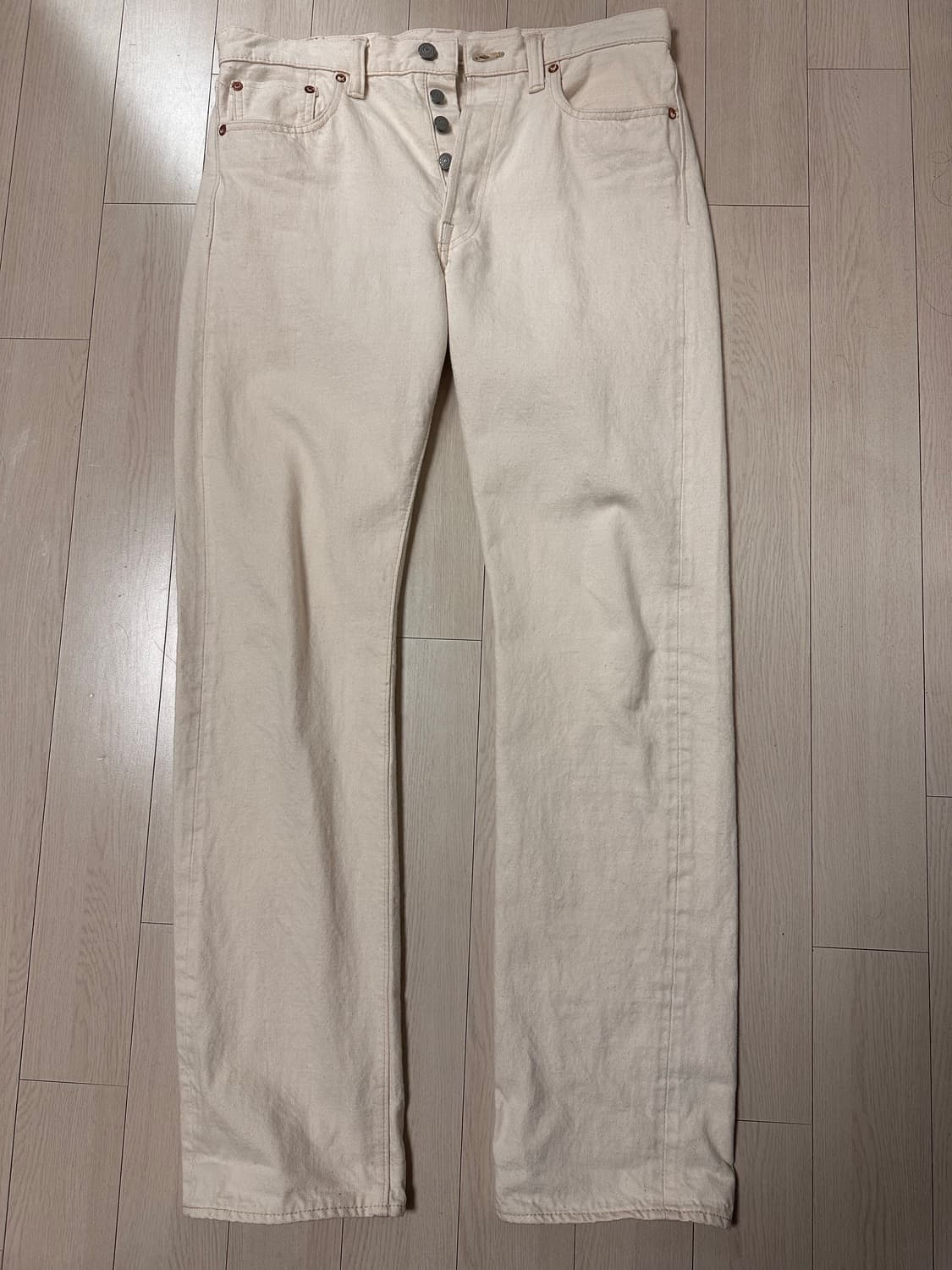 풀카운트 1108에크루 31사이즈 판매합니다 상품이미지1