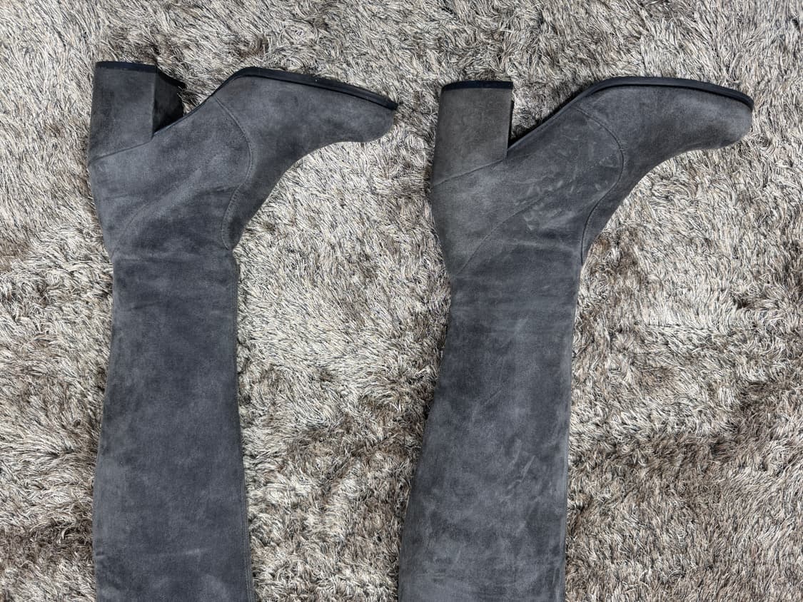 스튜어트 와이츠먼 TIELAND 스웨이드 롱부츠 37 상품이미지6