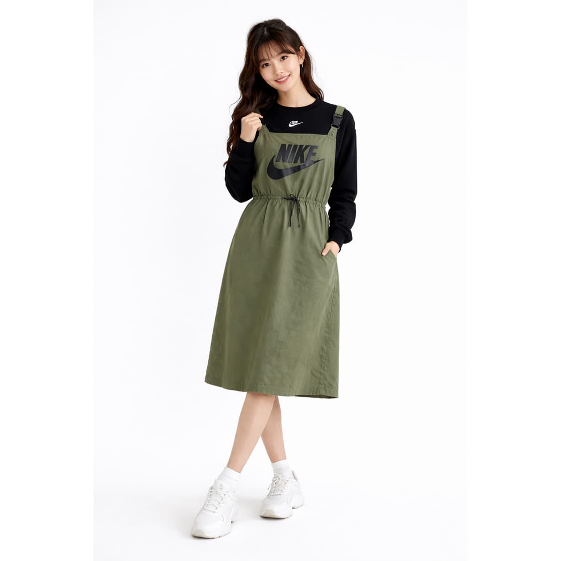 나이키 크롭 맨투맨 상품이미지2