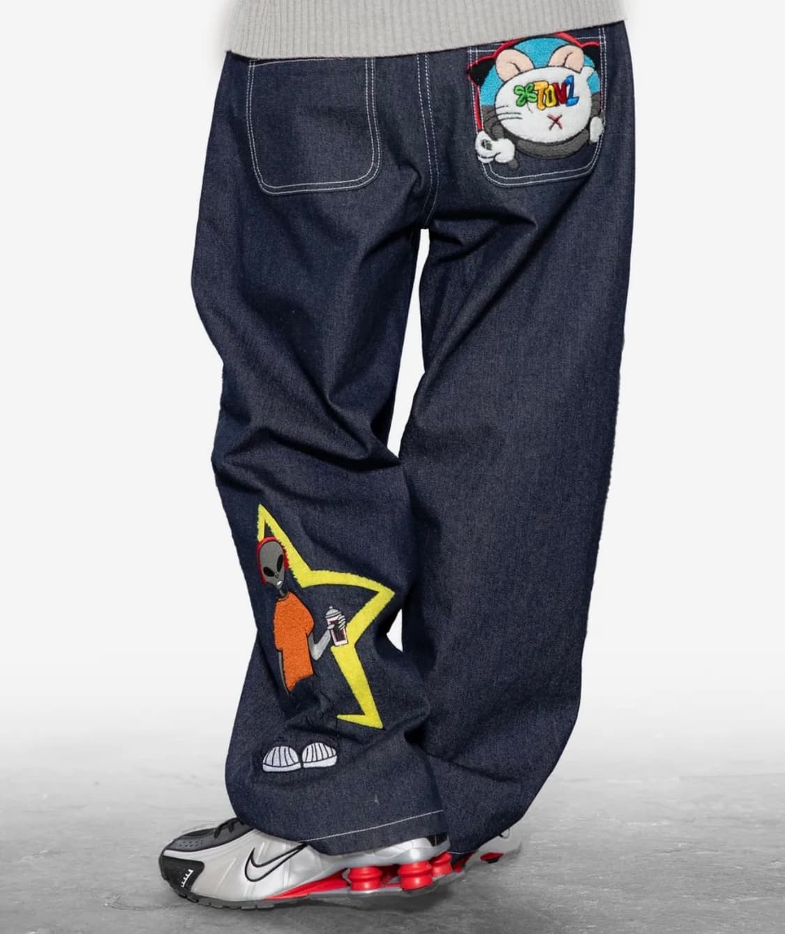 엑스톤즈 스커퍼 에일리언 데님 팬츠 (INDIGO) 상품이미지1