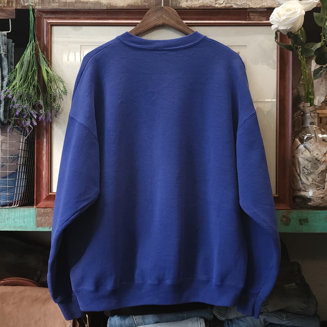 90s Lee 빈티지 스웻셔츠 플레인 스웻셔츠 블루 xl 상품이미지2