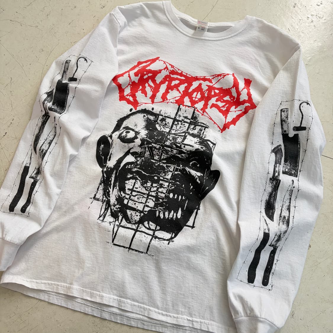 데스메탈 크립토시 Let This Dirt Define 롱슬리브 M 상품이미지6