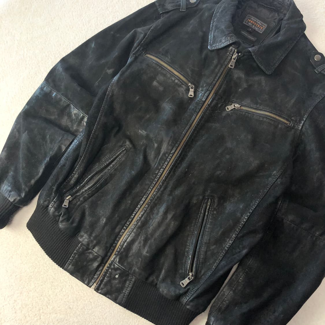 인더스트리 스웨이드 가죽 자켓 상품이미지5