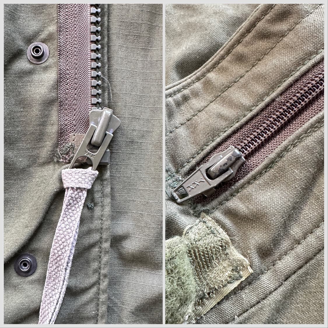 80s 미군 오리지널 M65 필드자켓 3세대 (라지)  상품이미지5