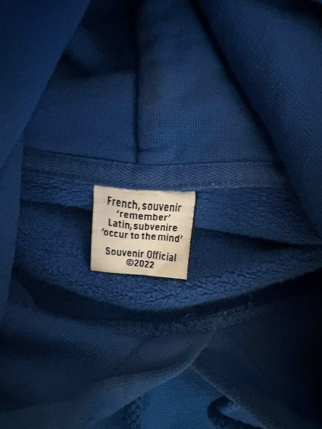 수베니어 오피셜 후드티 상품이미지3