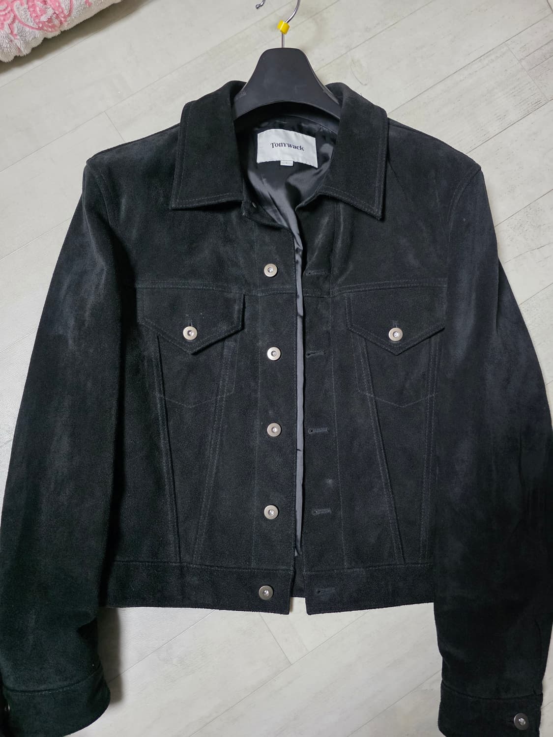 토니웩 카우하이드 스웨이드 자켓 L 상품이미지1