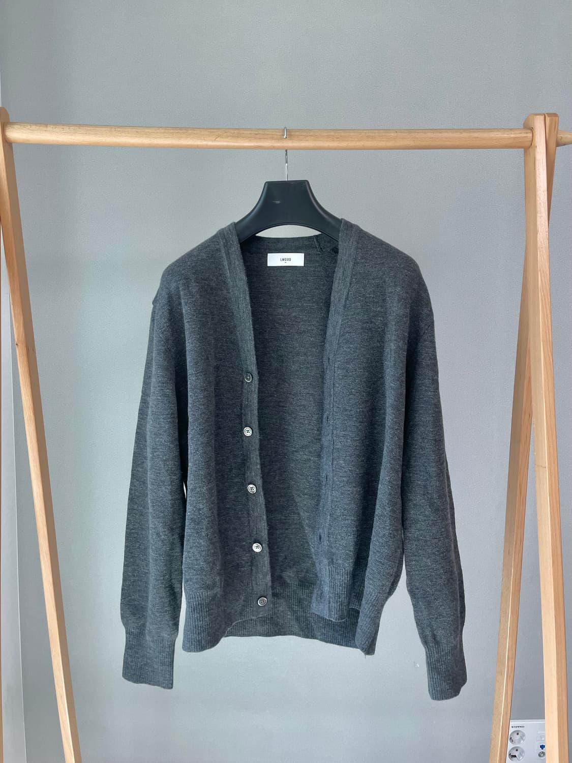 엘무드 울 크롭 가디건 상품이미지1