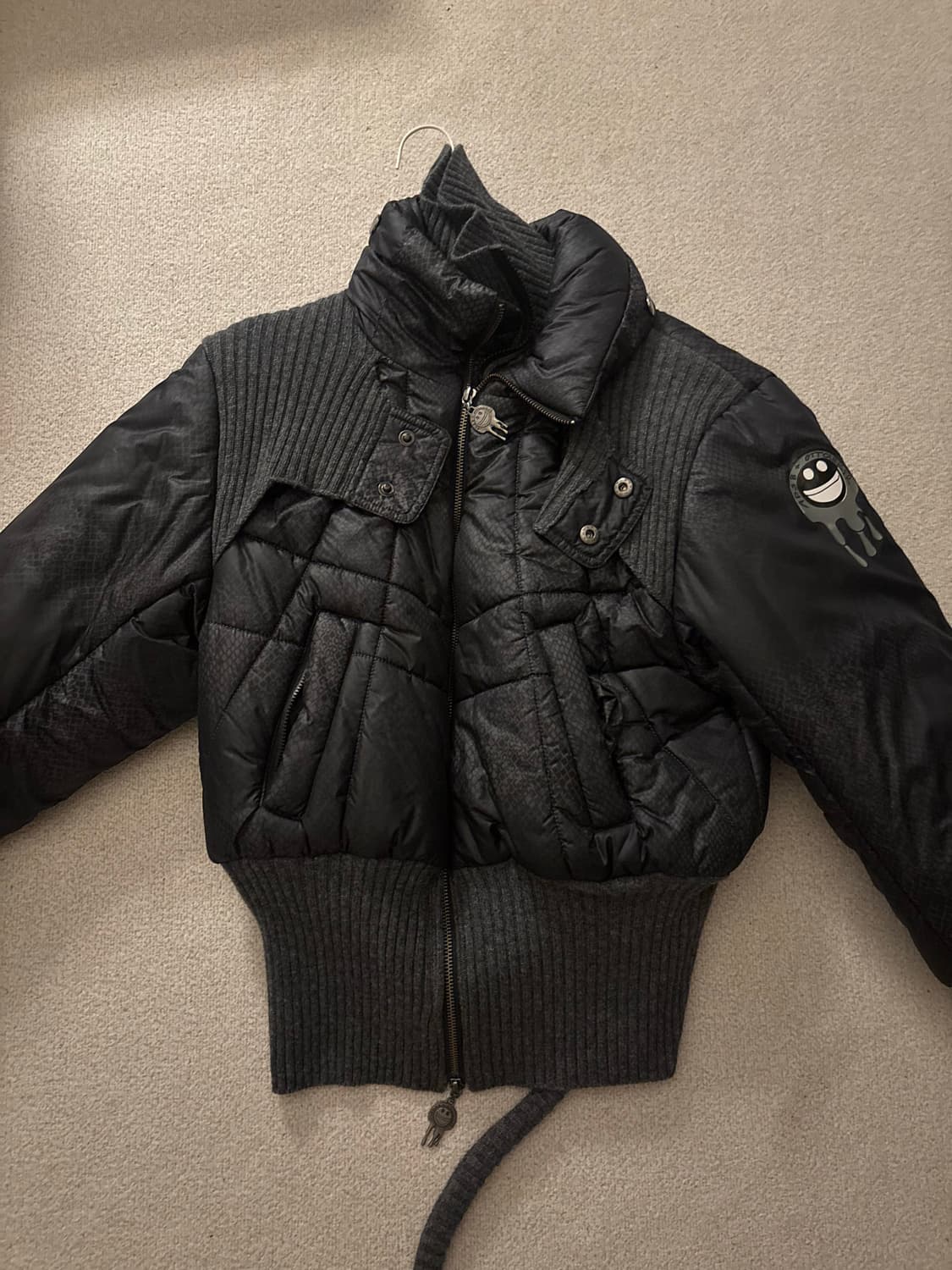 앤더슨벨 X Ottolinger 블랙 패딩 점퍼 S (공용) 상품이미지1