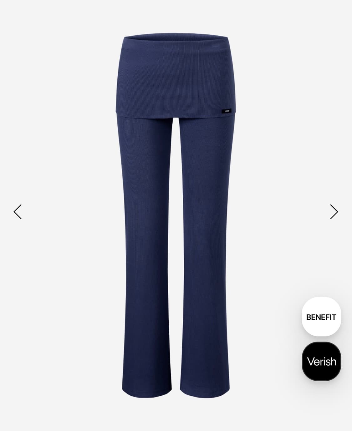 베리시 선데이 팬츠 폴드오버 롱 상품이미지1