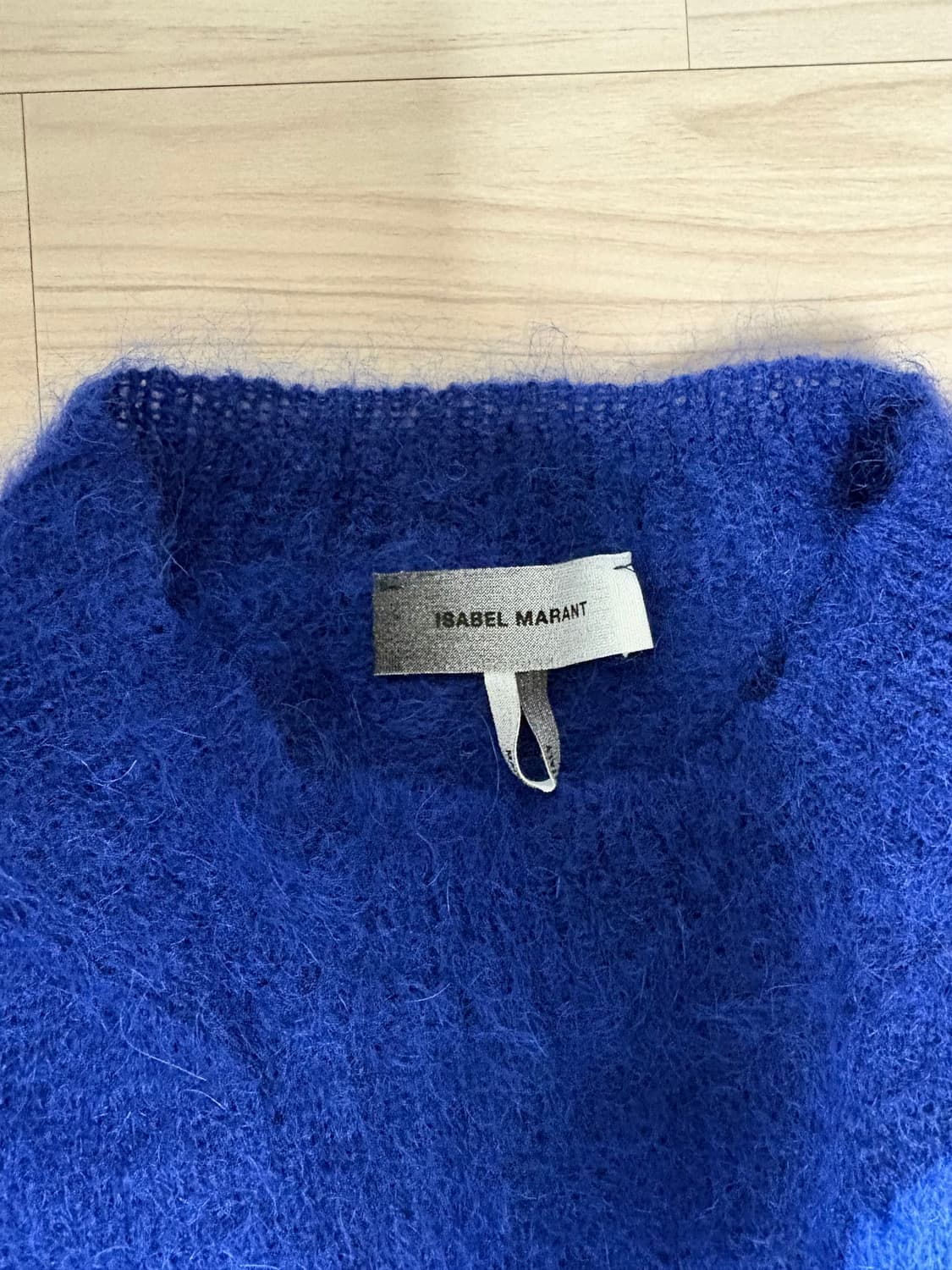 XL - 이자벨마랑 모헤어 니트 블루 상품이미지3