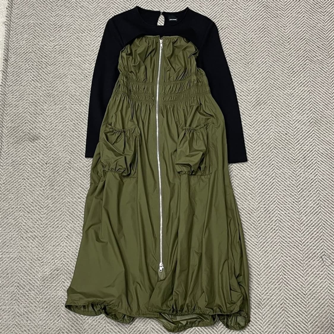 Leann moment 셔링 원피스v0041 상품이미지1