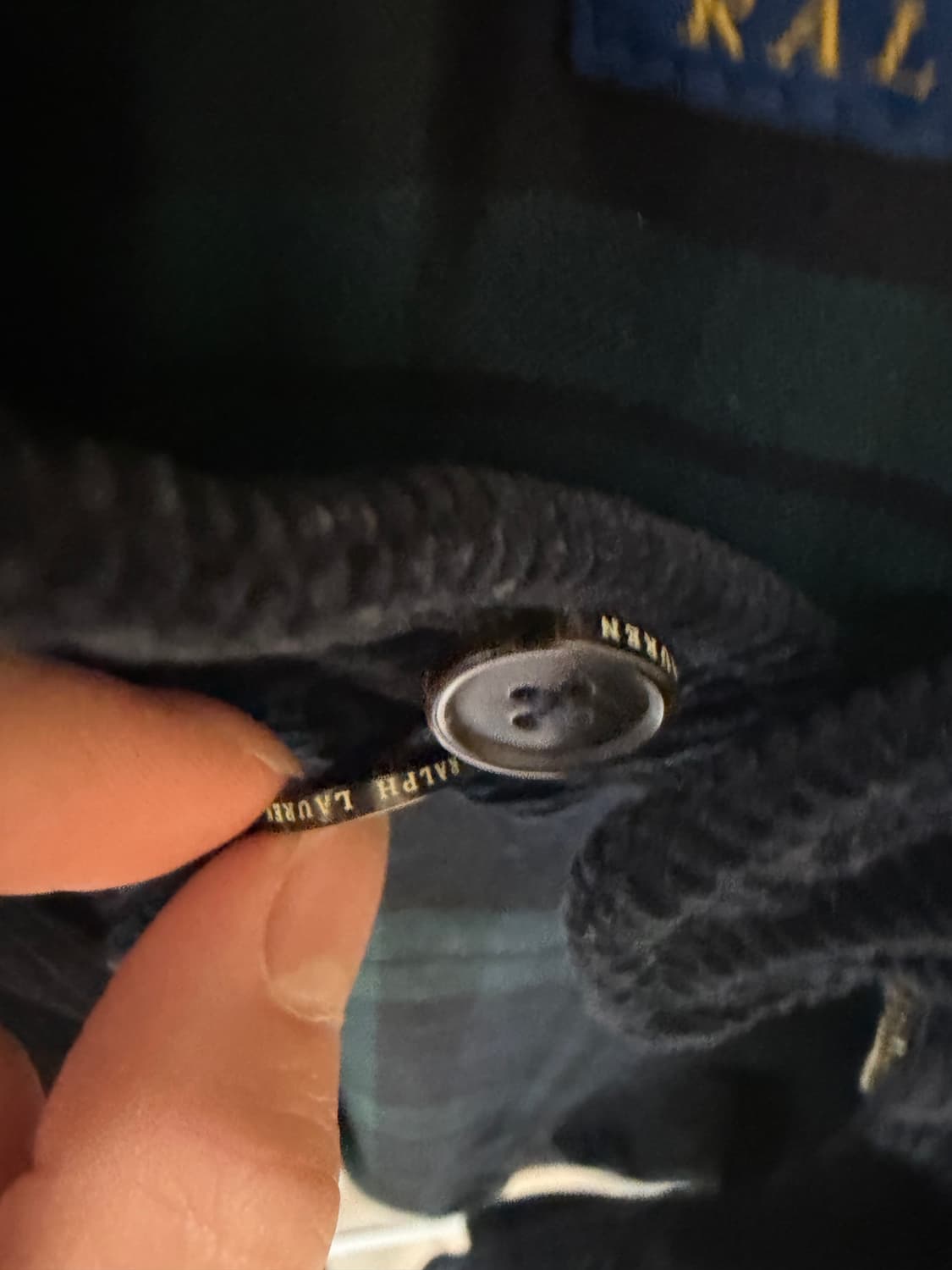 폴로 랄프로렌 바라쿠다 코듀로이 자켓 M 네이비 상품이미지4