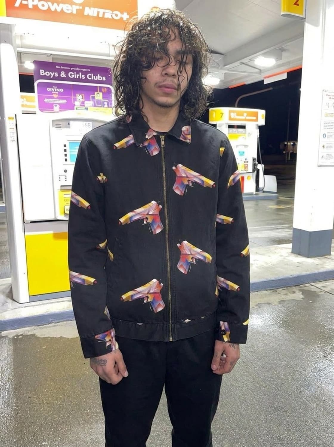 16ss 슈프림 x 알렉산드로 멘디니 글록 패턴 워크자켓 상품이미지1