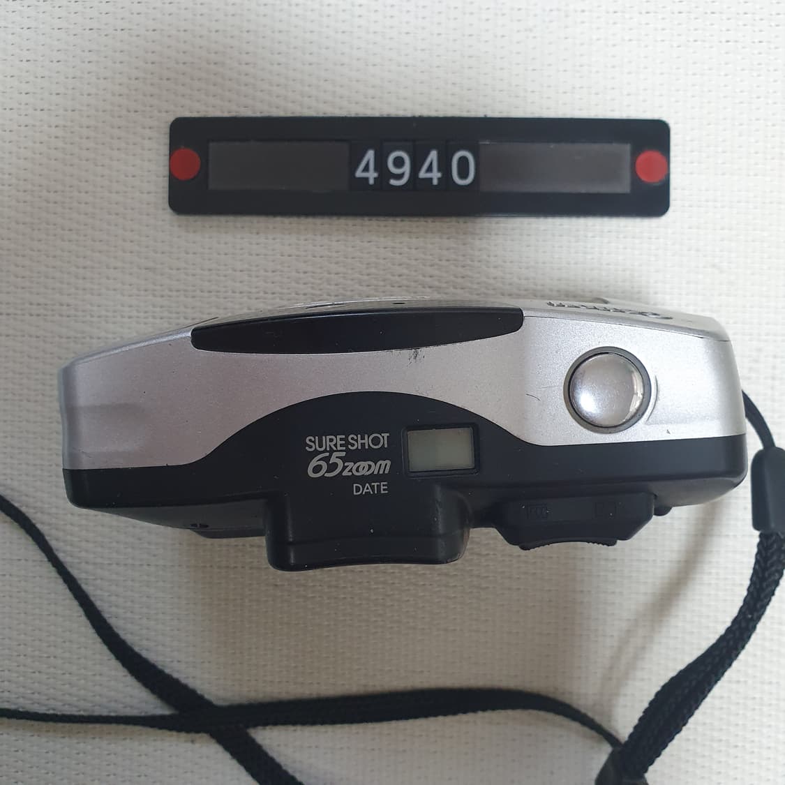 캐논 슈어샷 65 줌 데이터백 필름카메라 상품이미지2