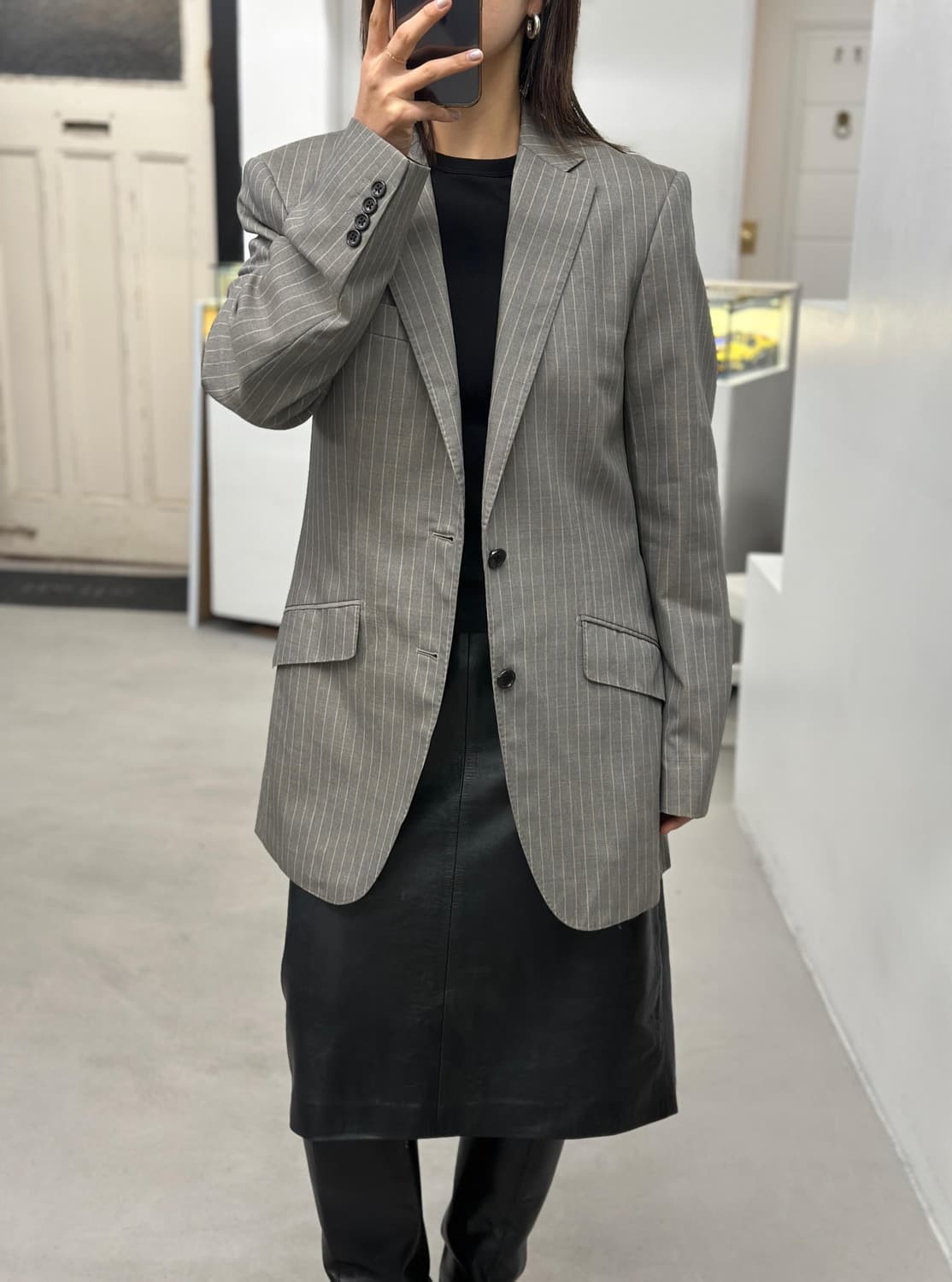 로로피아나 스트라이프 자켓 상품이미지1