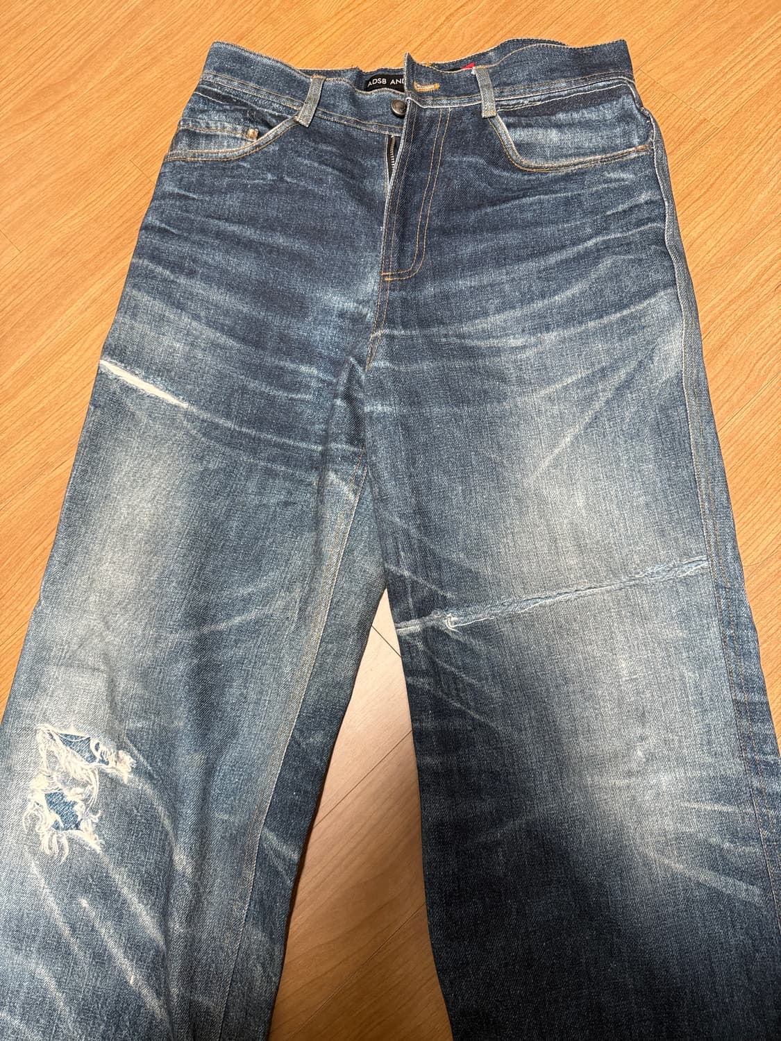 앤더슨벨 트롱프뢰유 데님팬츠 28 상품이미지3