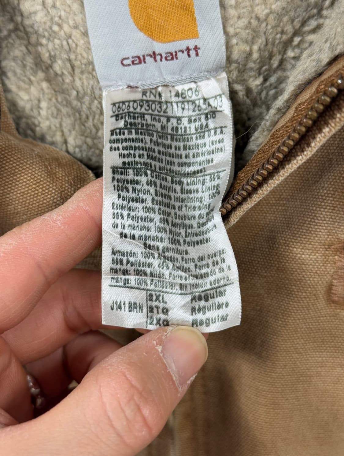 Carhartt 칼하트 J141 덕 액티브 시에라 자켓 상품이미지7