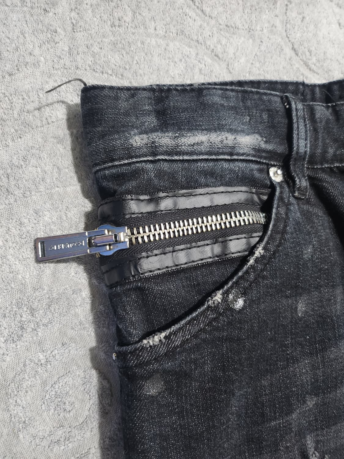**디스퀘어드2 지퍼 디테일 데님 팬츠(30-31) 상품이미지4