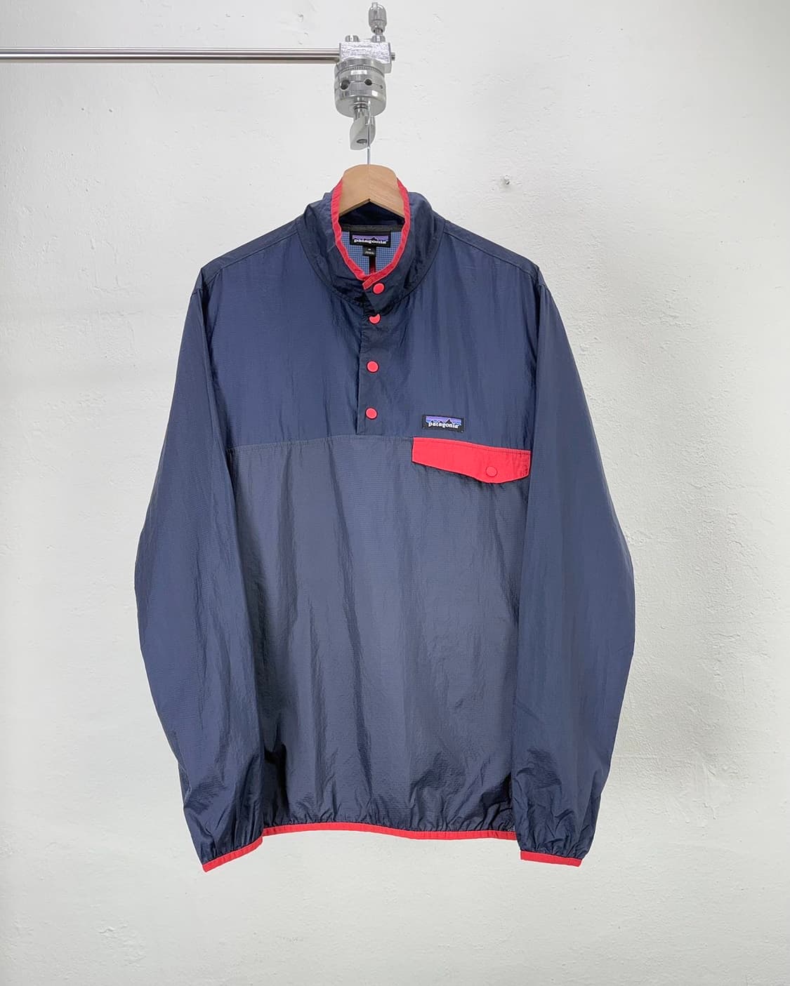 파타고니아 후디니 네이비 스냅티 풀오버 버튼 자켓 상품이미지1