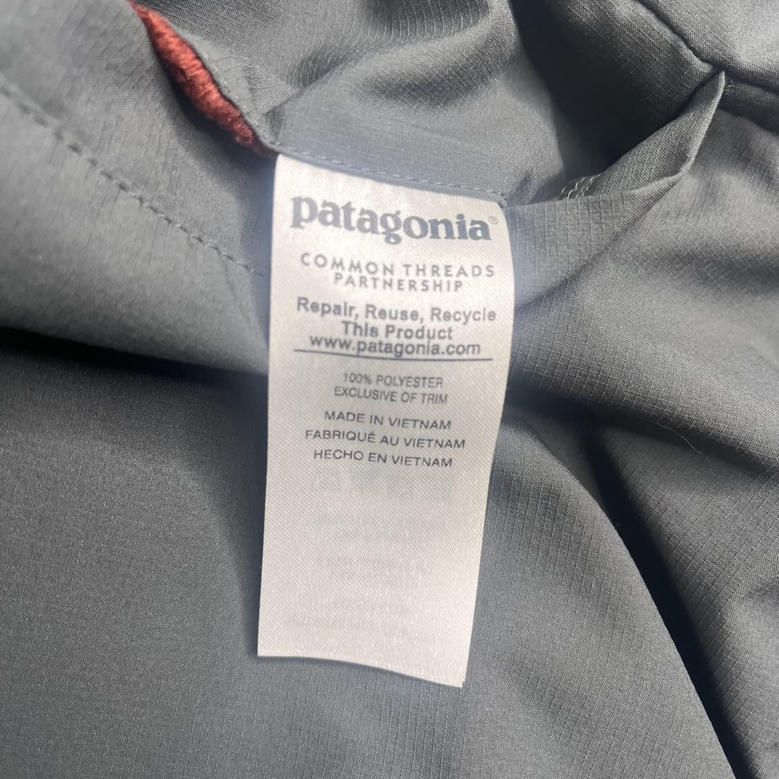 10s 파타고니아 리버서블 신칠라 스냅T 버건디 패턴 상품이미지7