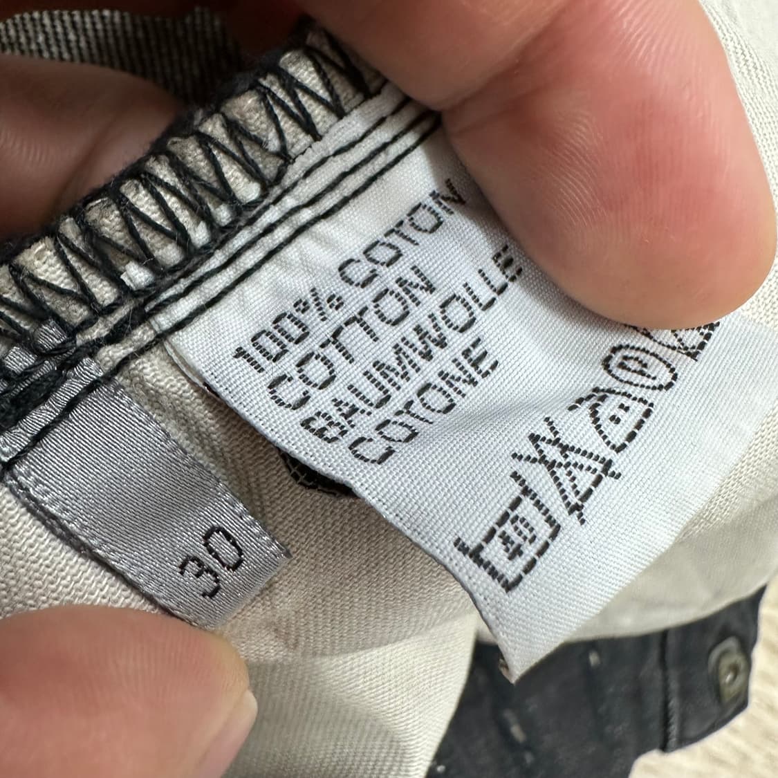 디올 옴므 ss03 Clawmark jeans 상품이미지9