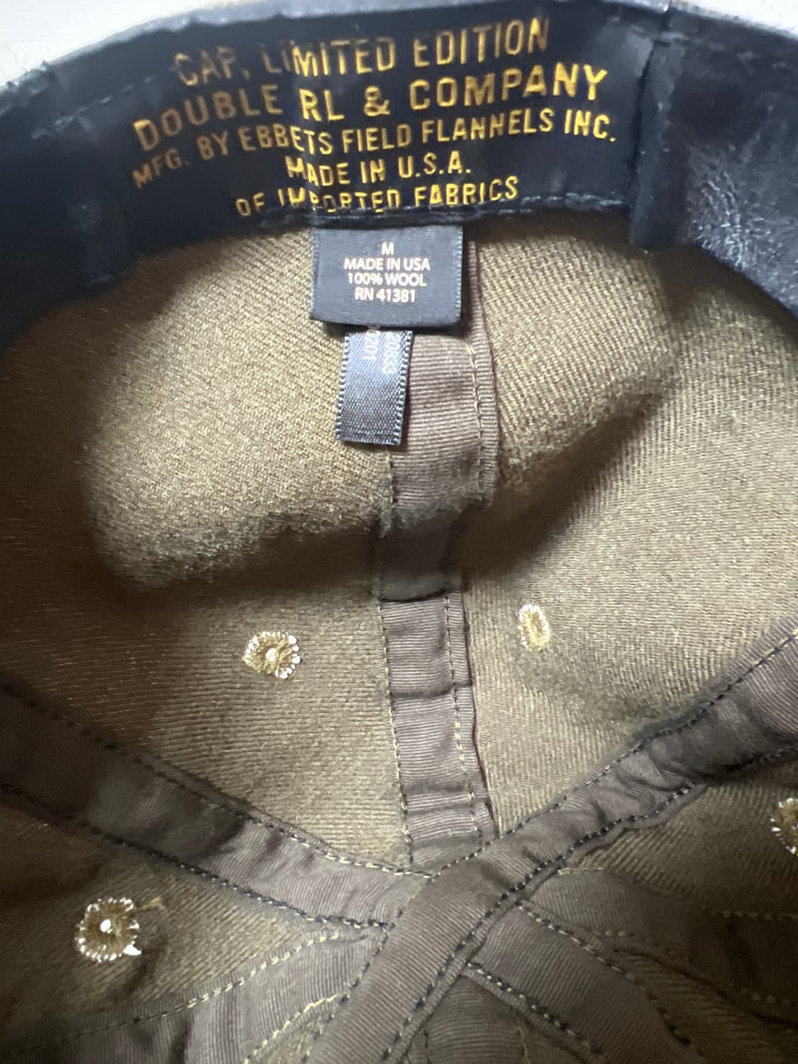 RRL X 이벳필드 콜라보 중사 캡 상품이미지3