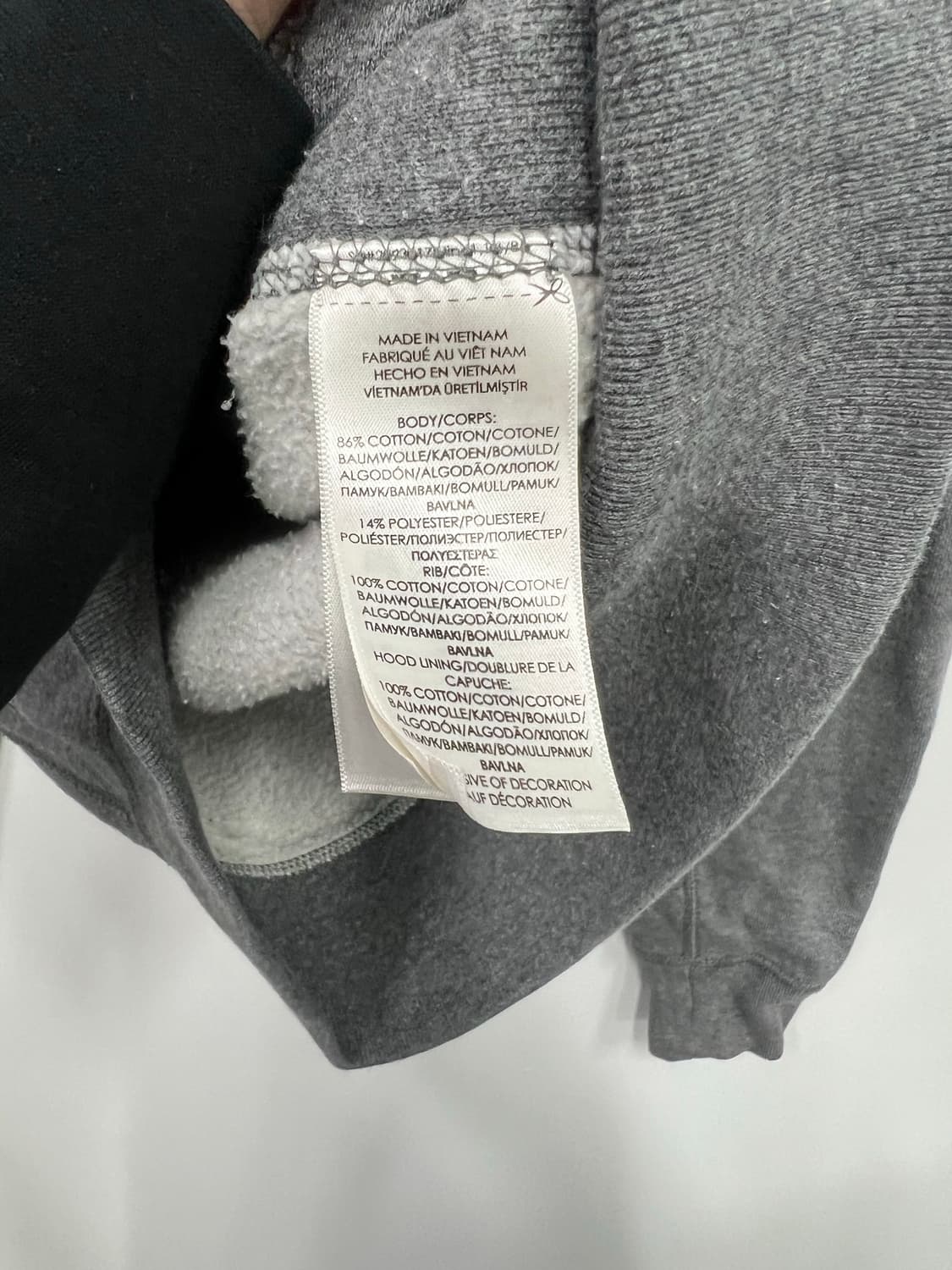 폴로 그레이 후드집업  상품이미지3