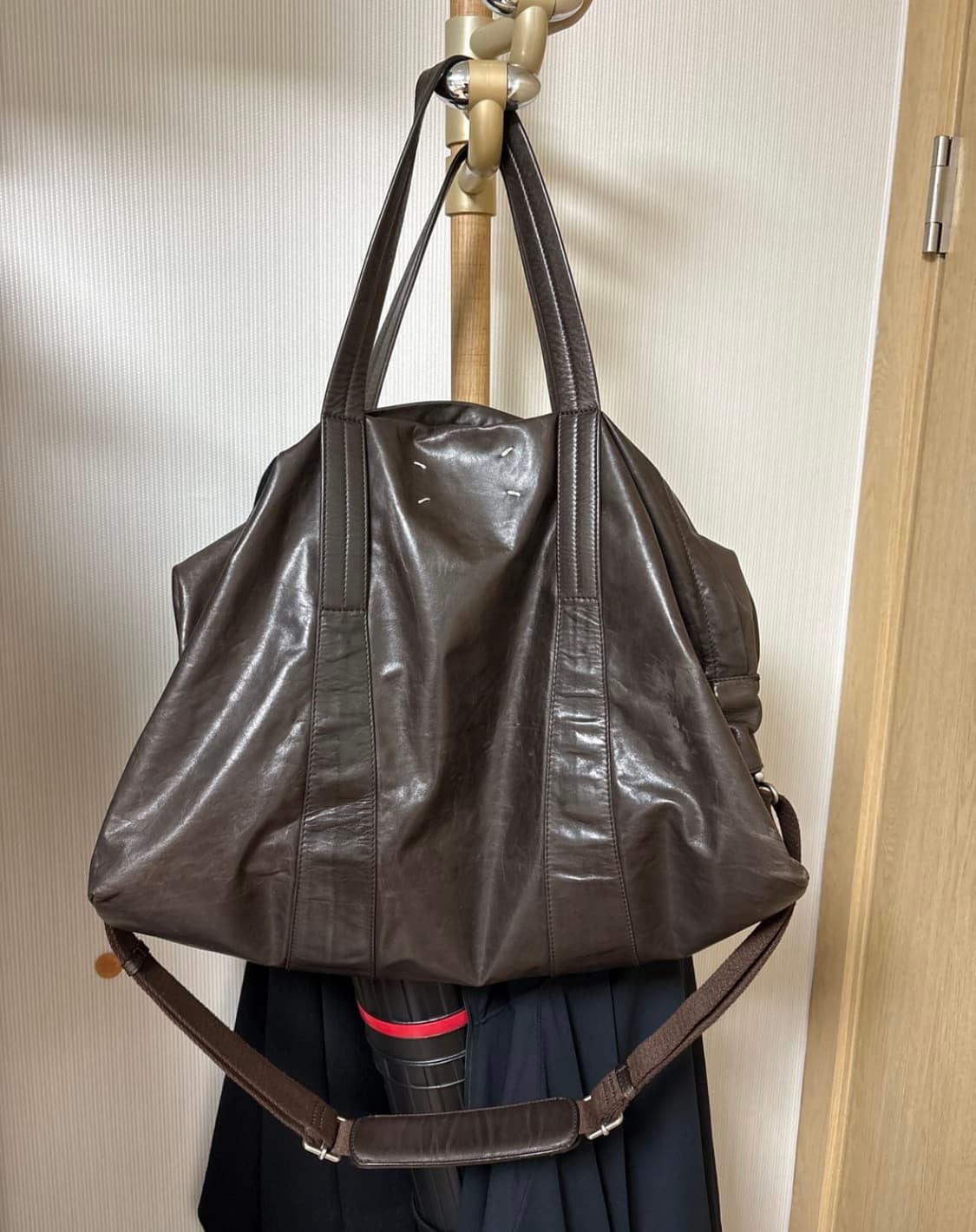 Os) 마르지엘라 보스턴 백 레더 상품이미지1