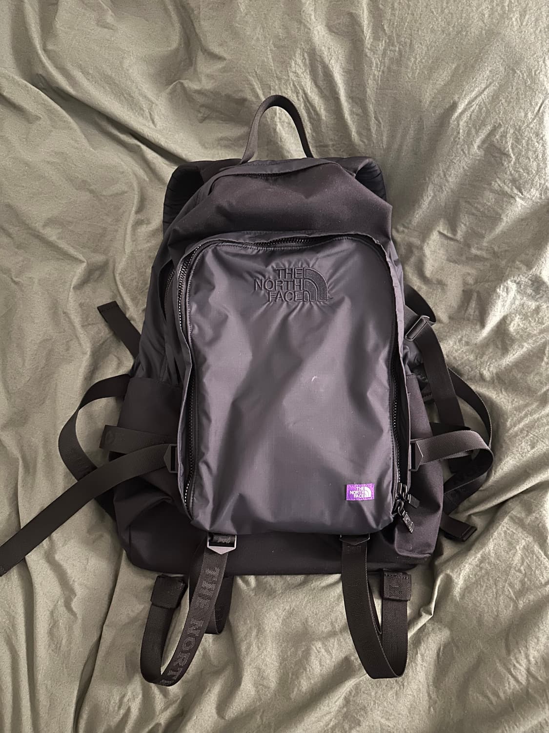 노스페이스 퍼플라벨 코듀라 나일론 데이팩 블랙 상품이미지1