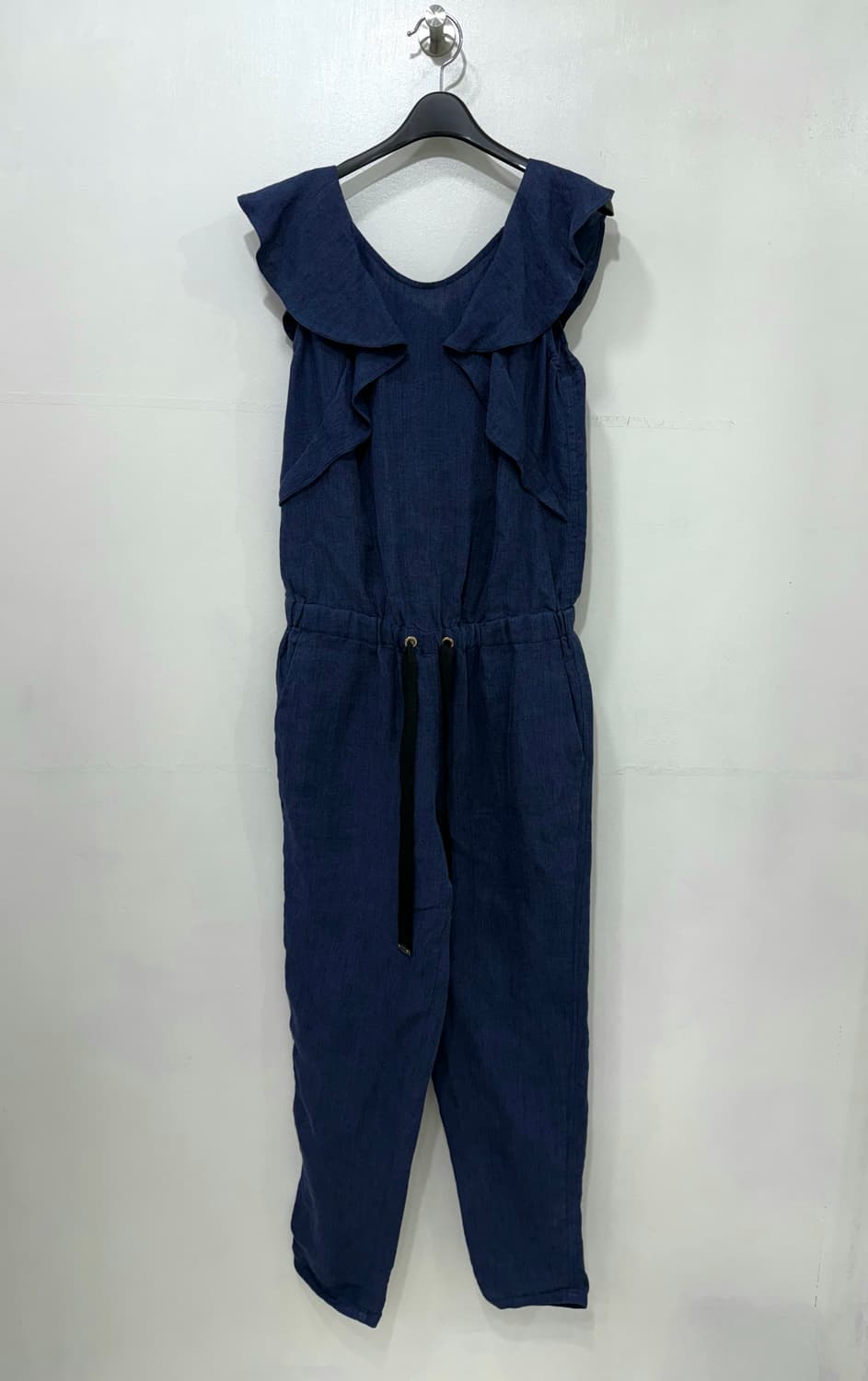 한섬 버드 린넨 점프수트 S 상품이미지1