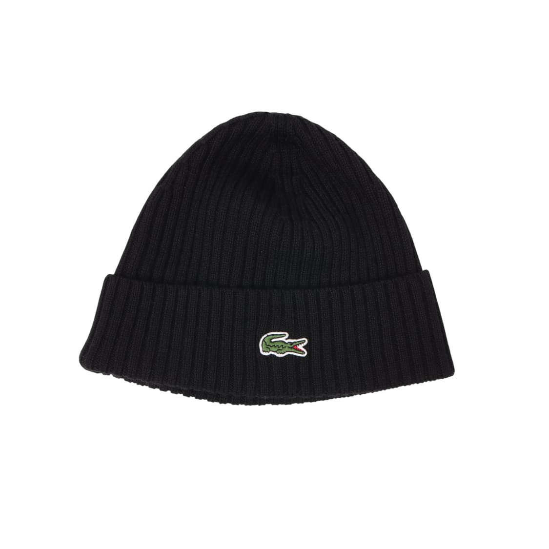 라코스테 블랙 울 케이블 비니 상품이미지1