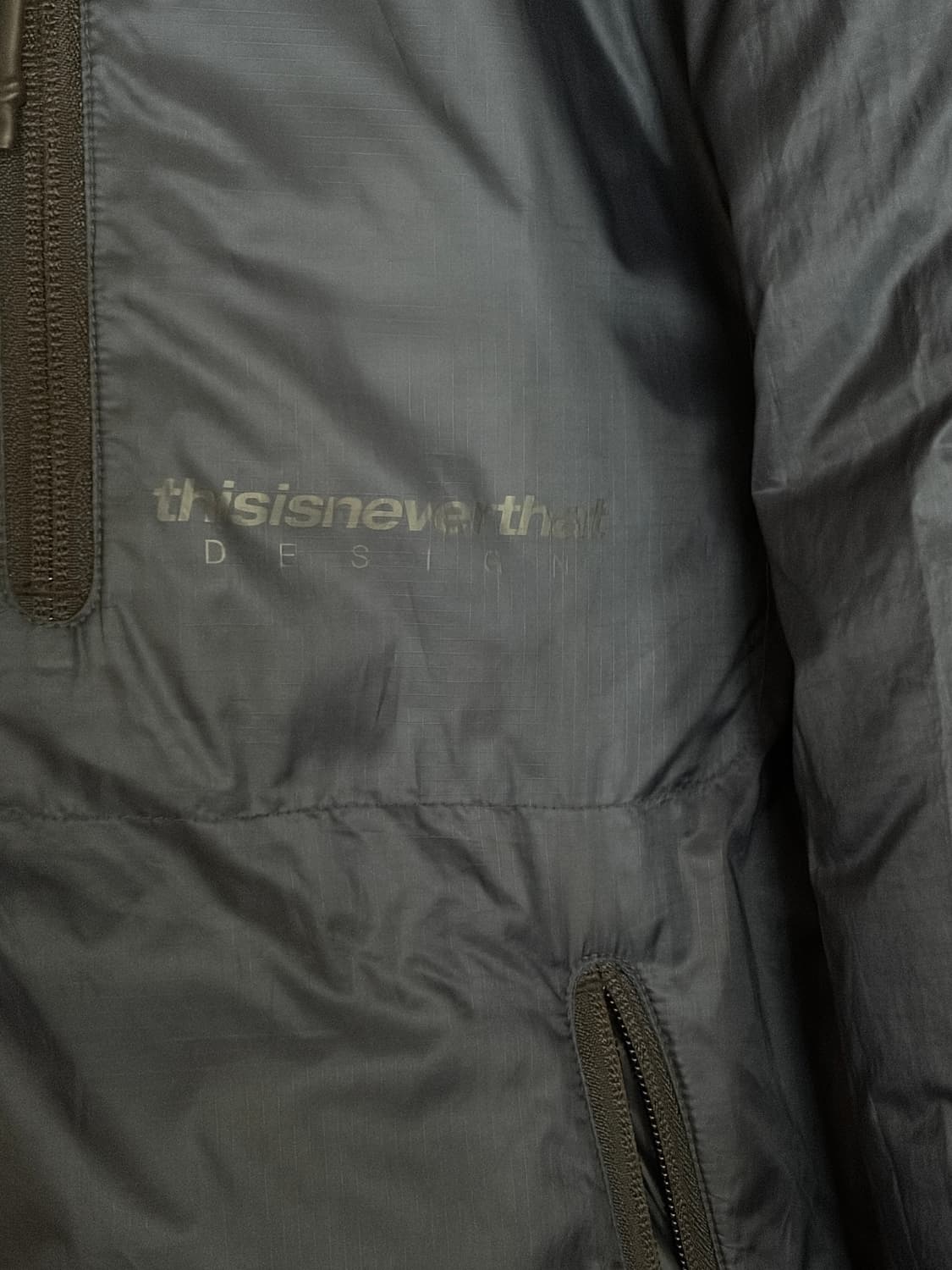 디스이즈네버댓 PERTEX 리버시블 패딩 L 상품이미지7