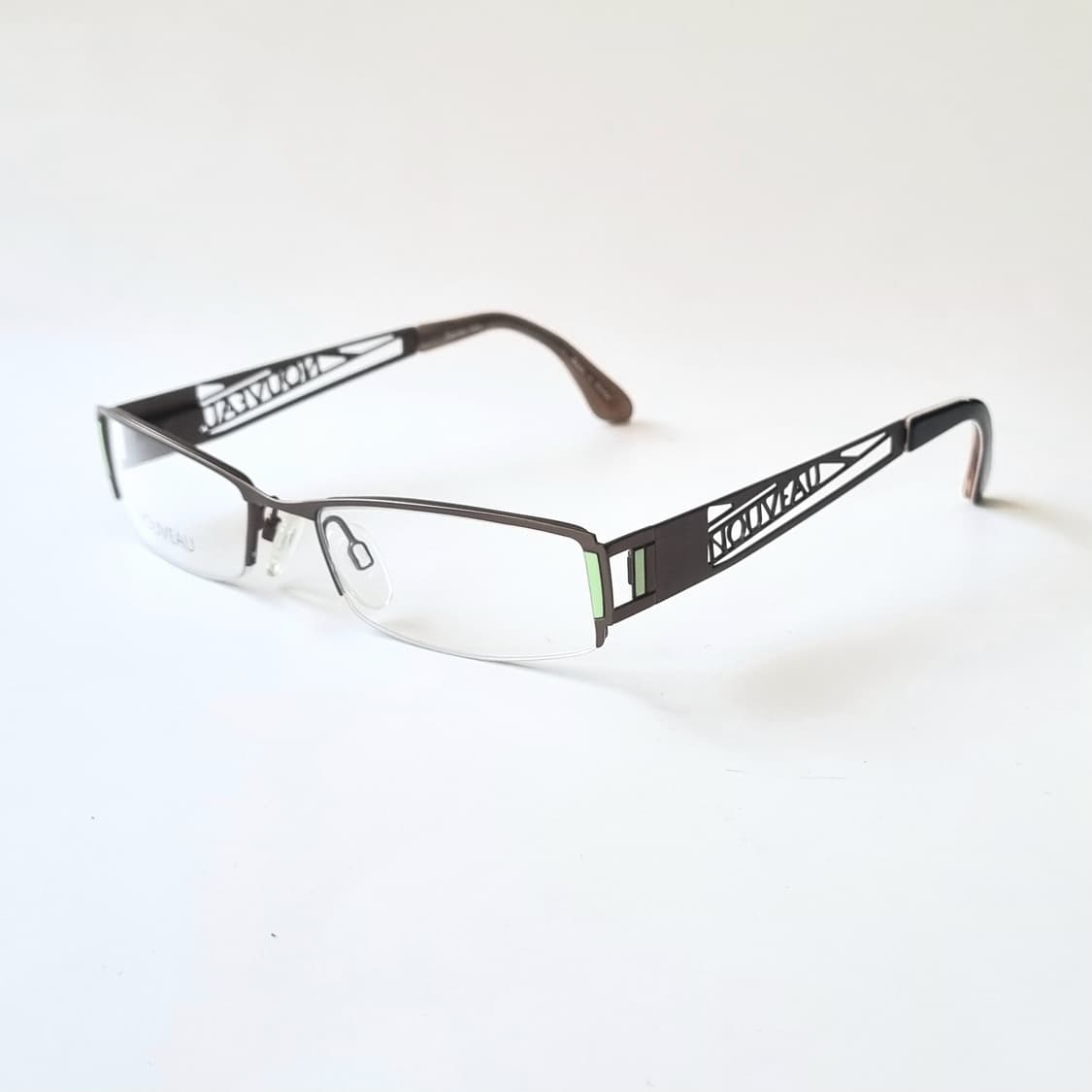 데드스탁 긱시크 레트로사각 반무테 안경테 524 상품이미지4