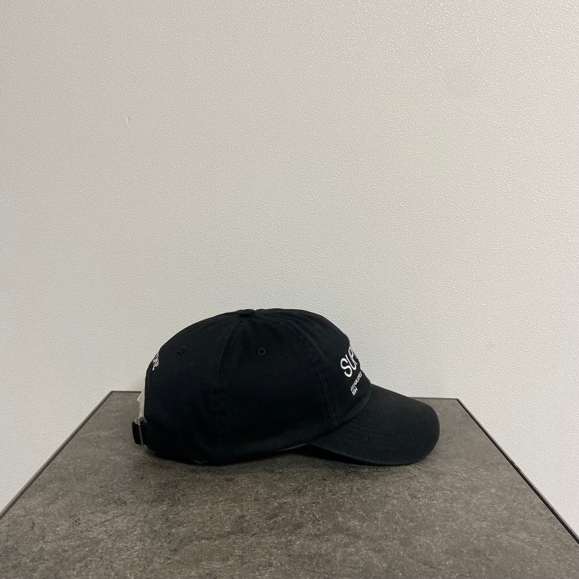 (OS) 슈프림 6패널 볼캡 모자 Est1994 블랙 상품이미지3