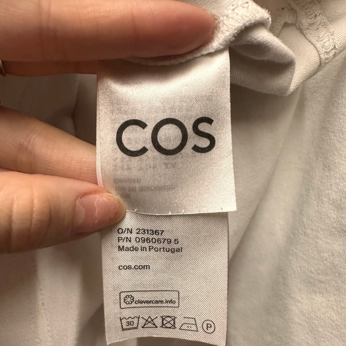 코스 cos 반팔티셔츠  상품이미지3