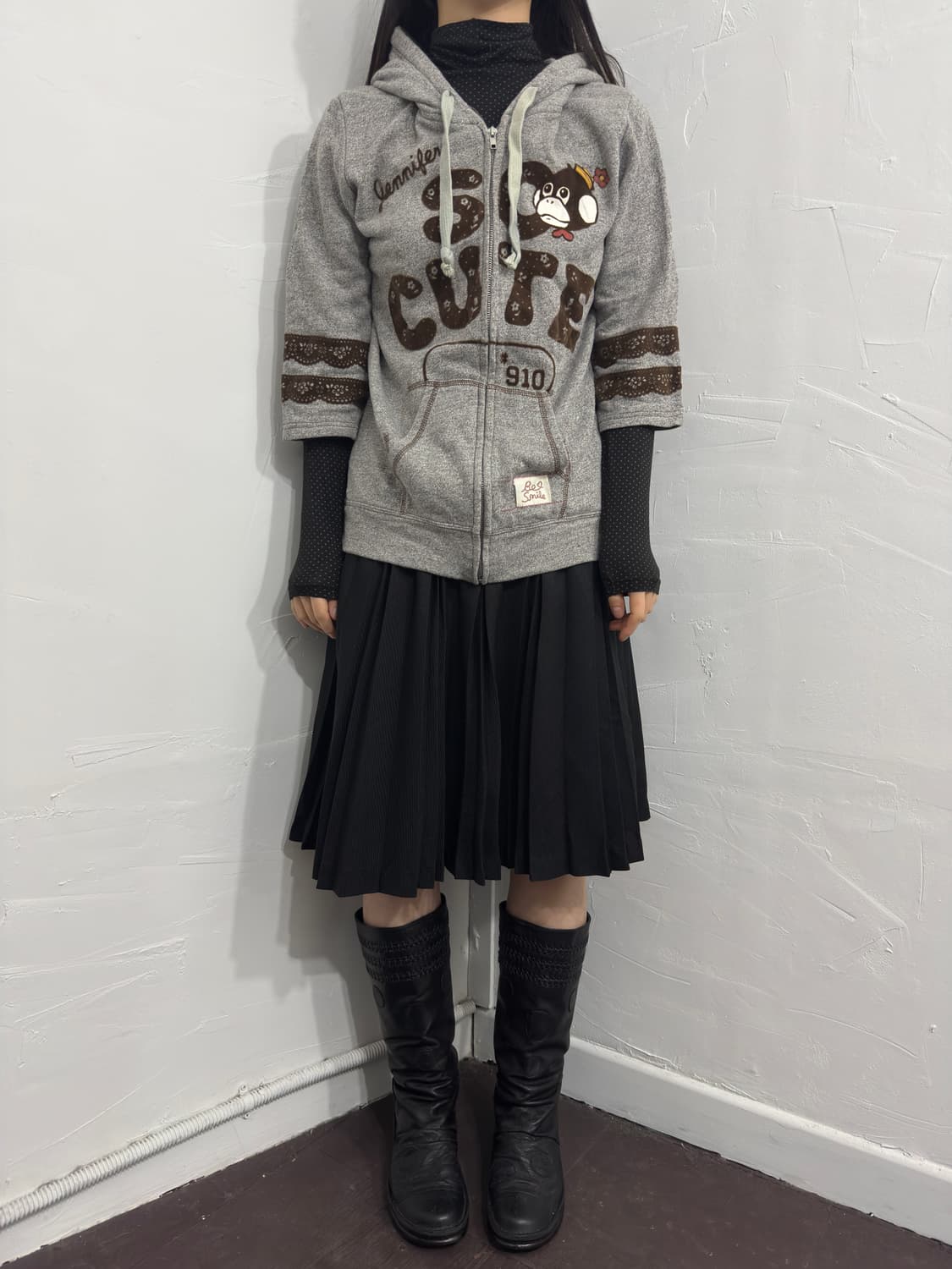 uniqlo dot longsleeve 상품이미지2